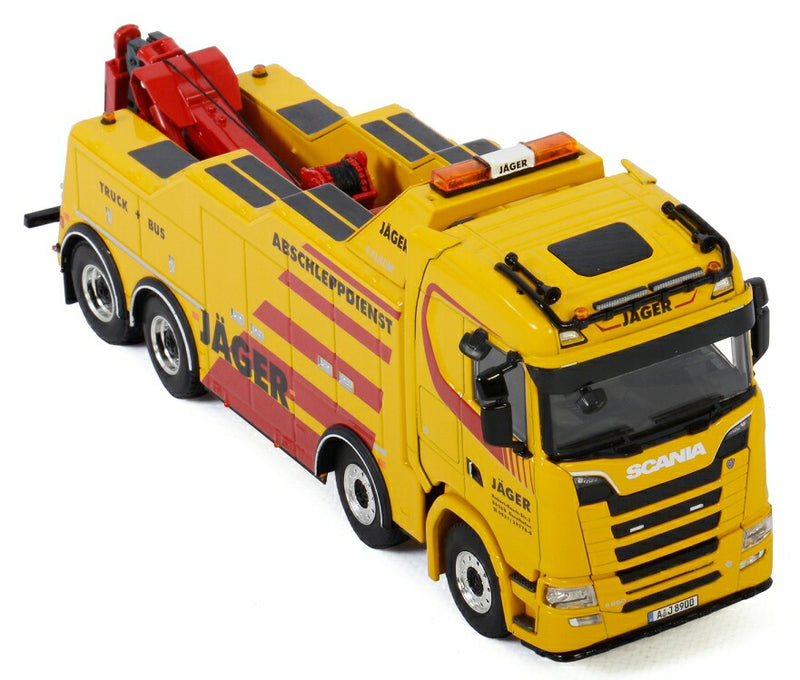 Hans Jager & Sohne oHG SCANIA S NORMAL | CS20N 8X4 FALKOMトラック/WSI 1/50 建設機械 模型ミニカー  はたらく車 重機