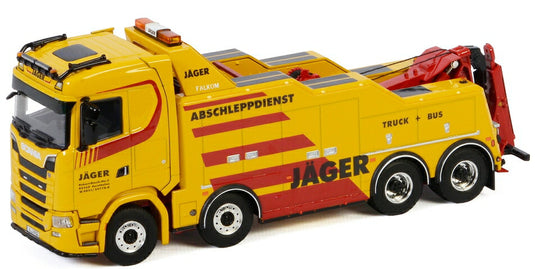 Hans Jager & Sohne oHG SCANIA S NORMAL | CS20N 8X4 FALKOMトラック/WSI 1/50 建設機械 模型ミニカー  はたらく車 重機