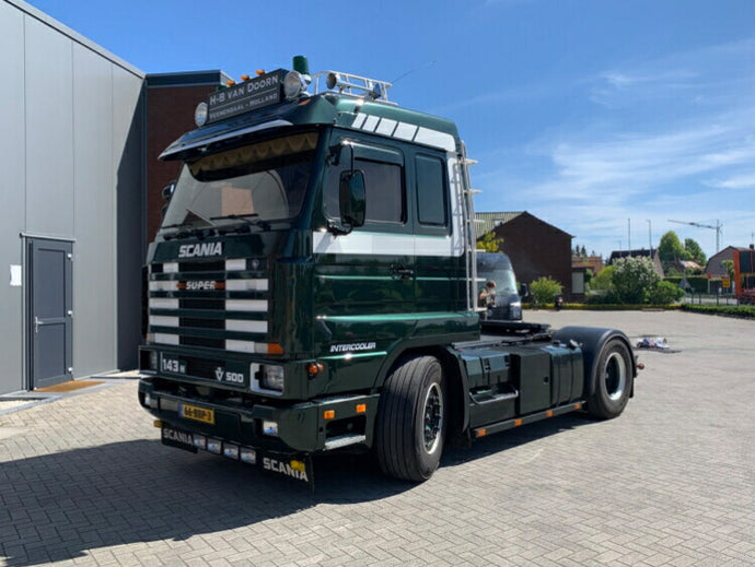 【予約】12月以降発売予定H-B van Doorn SCANIA 3 SERIES STREAMLINE 4X2トラック トラクタ/WSI 1/50 建設機械 模型ミニカー  はたらく車 重機