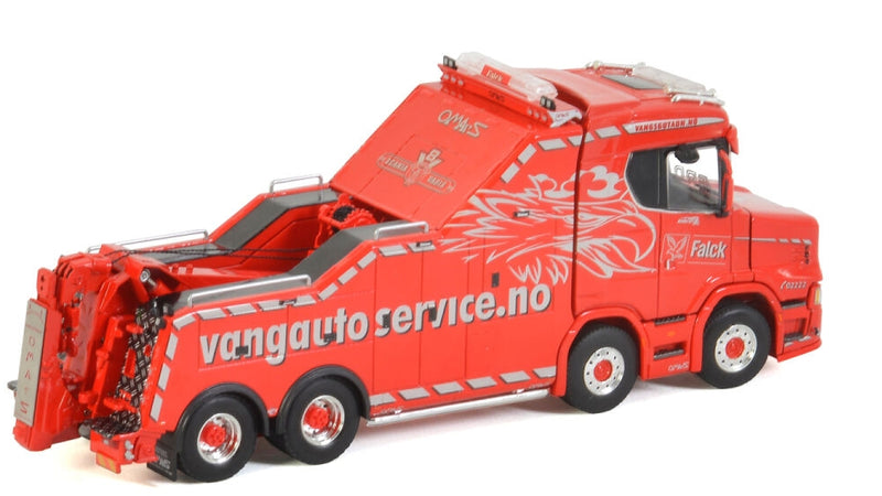 VLASTUIN TORPEDO 8X4 RESIN WRECKER 'OMARS'トラック  /WSI  建設機械模型 工事車両 1/50 ミニチュア