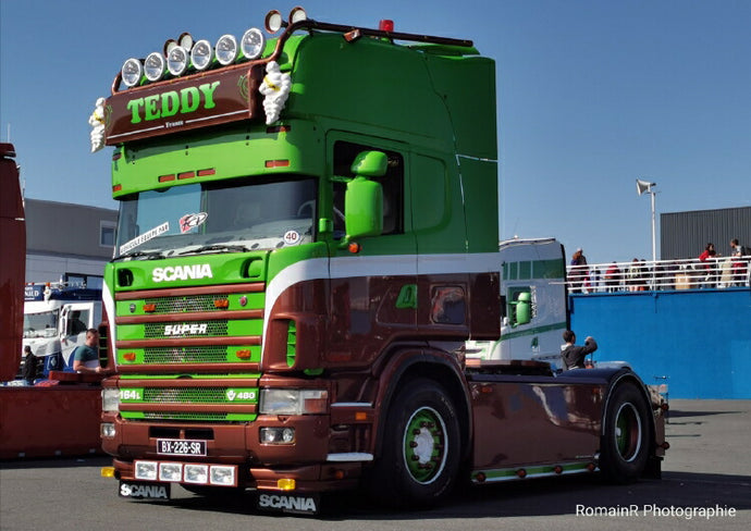 【予約】10-12月以降発売予定Teddy Chaynes  SCANIA R4 TOPLINE 4X2 トラクタ/WSI 建設機械模型 工事車両 1/50 ミニカー