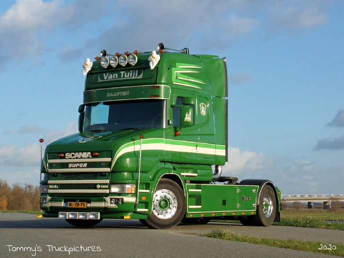 【予約】2021年1-3月以降発売予定Van Tuijl SCANIA 4 SERIES TORPEDO TOPLINE 4X2トラック トラクタヘッド /WSI  建設機械模型 工事車両 1/50 ミニチュア