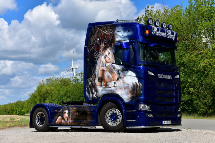 【予約】3月以降発売予定Roland Graf SCANIA S HIGHLINE CS20H 4X2 トラック トラクタヘッド/WSI 建設機械模型 工事車両 1/50 ミニカー