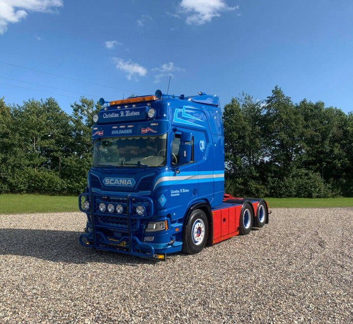 【予約】2022年発売予定CHRISTIAN H NIELSEN SCANIA R HIGHLINE 6X2 TAG AXLE トラクタ トラック/WSI 建設機械模型 工事車両 1/50 ミニカー