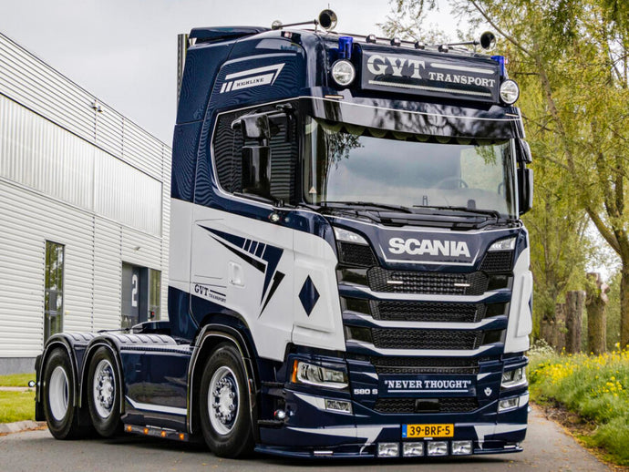 【予約】12月以降発売予定Gerco van Tuyl; SCANIA S HIGHLINE CS20H 6x2 TWINSTEER トラックトラクタ/WSI 建設機械模型 工事車両 1/50 ミニカー