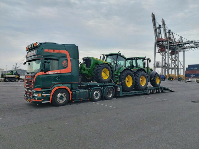 【予約】2022年発売予定POSTMA GRIJPSKERK SCANIA R STREAMLINE TOPLINE 6X2 TWINSTEER TRUCKTRANSPORTER 3軸 トレーラー トラック/WSI 建設機械模型 工事車両 1/50 ミニカー※積荷は含まれません