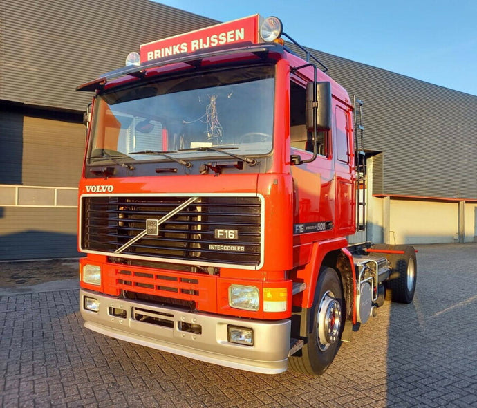 【予約】12月以降発売予定Brinks Rijssen; VOLVO F16 4X2 トラックトラクタ/WSI 建設機械模型 工事車両 1/50 ミニカー