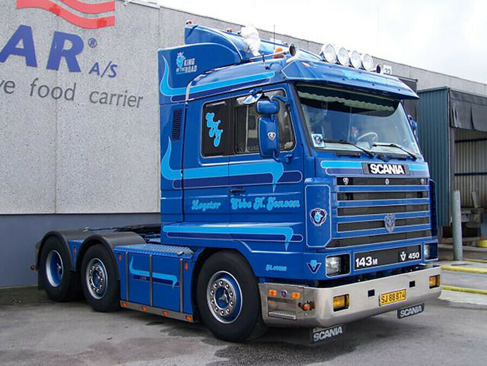 【予約】12月以降発売予定Ebbe K Jensen; SCANIA 3 SERIES STREAMLINE 6X2 TWINSTEER トラックトラクタ/WSI 建設機械模型 工事車両 1/50 ミニカー