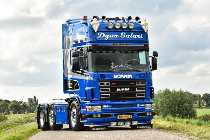 【予約】12月以降発売予定Dyan Salari Transport SCANIA R4 TOPLINE 6X2 TWINSTEERトラック トラクタ/WSI 建設機械模型 工事車両 1/50 ミニカー