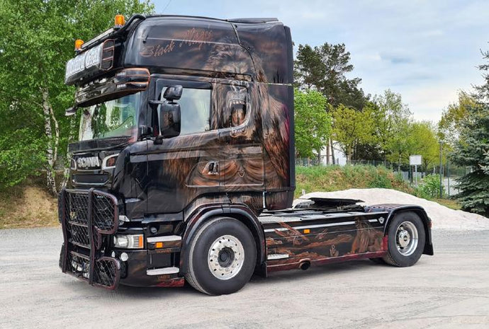 【予約】2023年3月以降発売予定Graf Roland; SCANIA R6 STREAMLINE TOPLINE 4X2 トラクタ トラック /建設機械模型 工事車両 WSI 1/50 ミニチュア