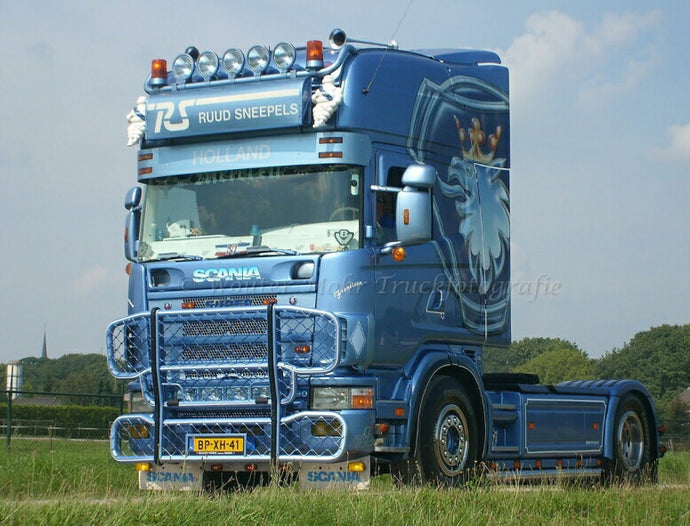 【予約】2023年3月以降発売予定SNEEPELS TRANSPORT; SCANIA R4 TOPLINE 4X2トラクタ トラック /建設機械模型 工事車両 WSI 1/50 ミニチュア