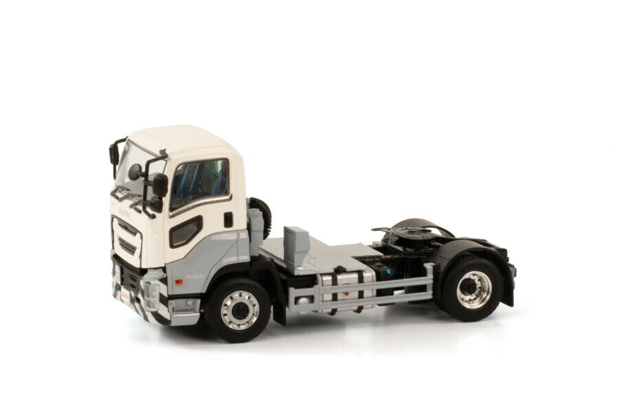 ISUZUいすゞ ホワイト /WSI トラック トラクタ 1/50 建設機械模型 ミニチュア ミニカー