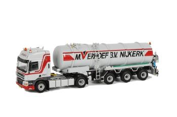 Verhoef Nijkerk DAF CF 85 Space Cab 液体肥料タンカー  3軸 /WSIダブリューエスアイ 1/50 　 9572