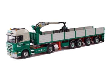 van der Veen SCANIAスカニア R Highline Brick トレーラー 4軸 /WSIダブリューエスアイ 1/50 　 9389