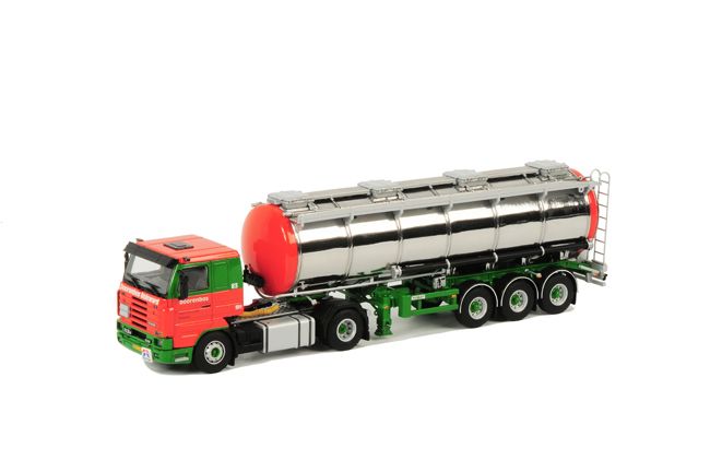 SCANIAスカニア  R113/R143 Streamline Tanker Liquid 3軸 トレーラー　模型/WSIダブリューエスアイ 1/50 07-1001