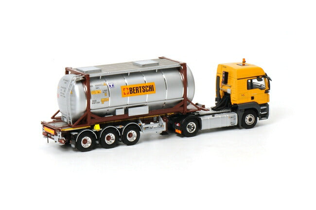 ギャラリービューアに画像をロードする, Bertschi  MAN TGS LX Tanker Liquid Container　/WSI  1/50 トラック 01-1064
