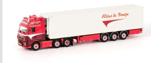 Wilco de Bruijn VOLVO FH2 Globetrotter XL リーファートレーラー Thermoking 　/WSI  1/50 模型