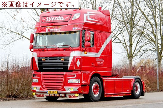 【予約】2013年1月以降発売予定 Weeda DAF XF 105 Super Space Cab トラック トラクタヘッド /WSI 1/50 模型