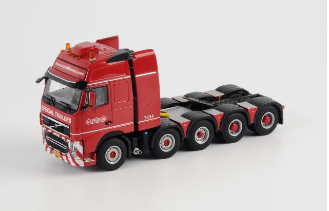 【予約】VOLVO FH16 10X4 トラック トラクタヘッド ノーテブームレッド /WSI 1/50 模型