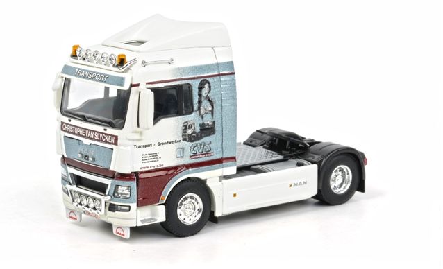 Slycken - Belgie MAN TGX XLX トラック トラクタヘッド /WSI 1/50 模型