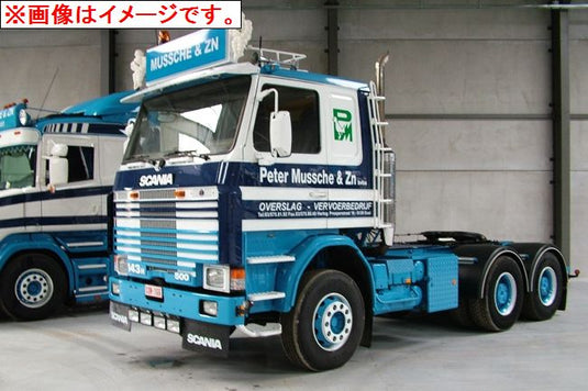 [予約]2013年4-6月以降発売予定 Peter Mussche Scaniaスカニア 113/143 6x4 トラクタヘッド　トラック/WSI 1/50 ダイキャスト　模型