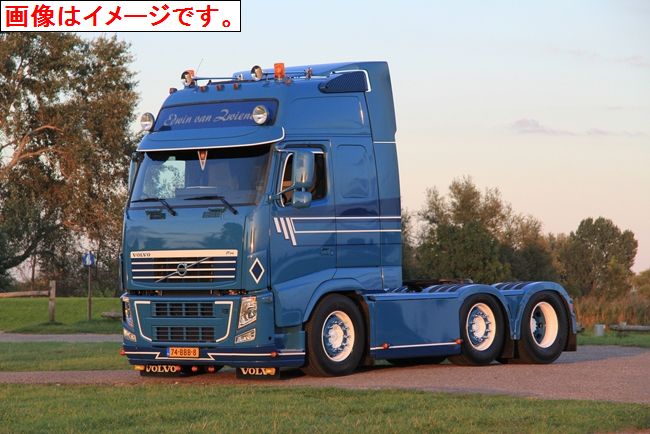 【予約】7-9月以降発売予定Edwin van Zwienen VOLVOボルボ FH3 Globetrotter XL トラクタヘッド　トラック/WSI 1/50 ダイキャスト　建設機械模型