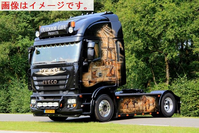 【予約】10-12月以降発売予定PB Trucking  IVECO Stralis トラクタヘッド　トラック /WSI 1/50 建設機械模型