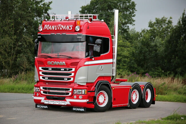 【予約】2017年4-6月以降発売予定Manutrans SCANIAスカニア R Streamline Highlineトラック トラクタヘッド /WSI  建設機械模型 工事車両 1/50 ミニチュア