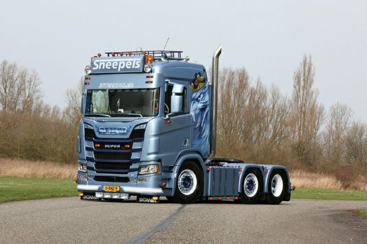 【予約】10-12月以降発売予定SCANIA R NORMAL CR20N 6X2 TWINSTEERトラック トラクタ/WSI 1/50 建設機械 模型ミニカー  はたらく車 重機