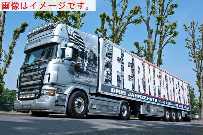 【予約】2014年1-3月以降発売予定Bretagne Express SCANIAスカニア R Topline リーファートレーラー Thermoking 3軸　トラック　/WSI 1/50 ダイキャスト　建設機械模型