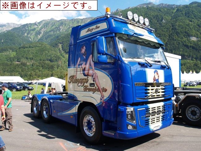 【予約】2014年1-3月以降発売予定Hanggi VOLVOボルボ FH3 Globetrotter　トラクタヘッド　トラック　/WSI 1/50 ダイキャスト　建設機械模型