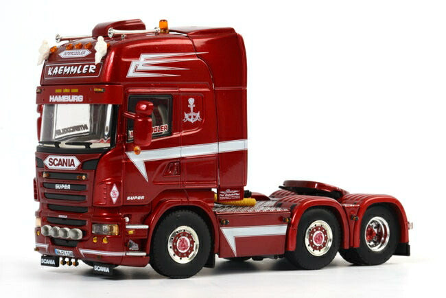 【予約】2014年1-3月以降発売予定Kaemmler SCANIAスカニア R Topline　トラクタヘッド　トラック　/WSI 1/50 ダイキャスト　建設機械模型
