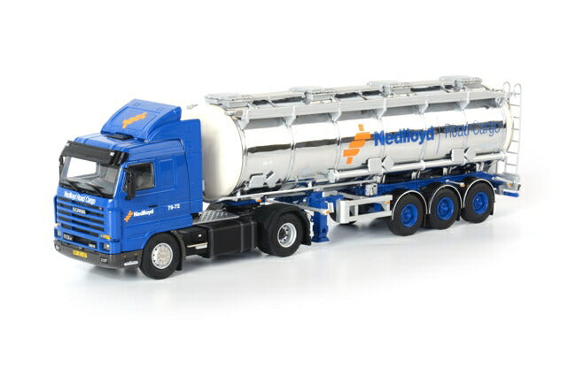 Nedlloyd Road Cargo SCANIAスカニア R113/R143  treamline Tanker Liquid 3軸　/WSI 1/50 ダイキャスト　建設機械模型　トラック