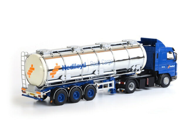 ギャラリービューアに画像をロードする, Nedlloyd Road Cargo SCANIAスカニア R113/R143  treamline Tanker Liquid 3軸　/WSI 1/50 ダイキャスト　建設機械模型　トラック
