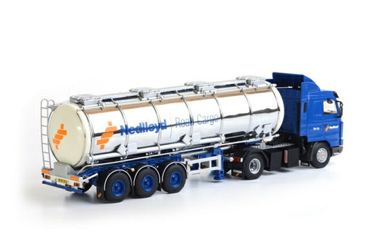 Nedlloyd Road Cargo SCANIAスカニア R113/R143  treamline Tanker Liquid 3軸　/WSI 1/50 ダイキャスト　建設機械模型　トラック