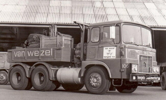 【予約】2017年4-6月以降発売予定Van Wezel FTF F Serie Ballast Boxトラック /WSI  建設機械模型 工事車両 1/50 ミニチュア