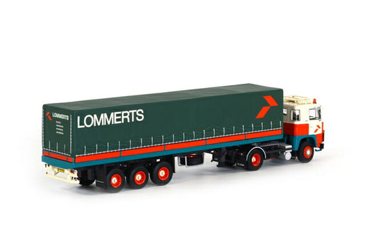 Lommerts SCANIAスカニア 111/141 クラシック　カーテンサイダートレーラー　/WSI 1/50 建設機械模型
