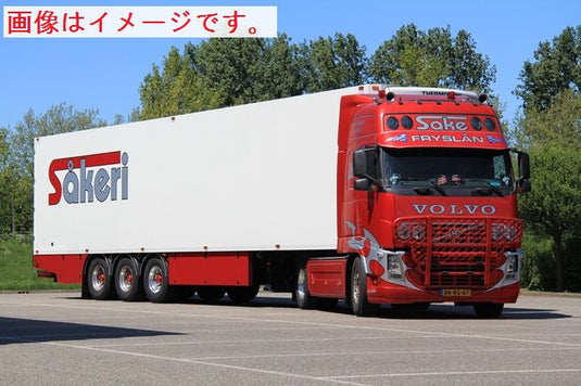 【予約】7月-9月以降発売予定Sake Zittema ボルボ FH2 Globetrotter XL リーファートレーラー Thermoking  3軸　トラック　/WSI 1/50 建設機械模型