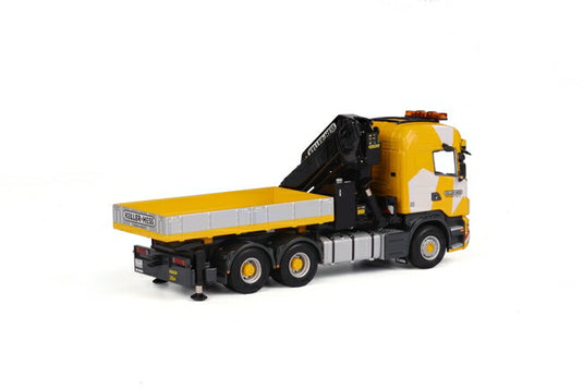 Keller & Hess Set of 2 Scaniaスカニア R Highline Palfinger PK65002SH Without Jib and Palfinger PK92002 + Jib/WSI　建設機械模型 1/50