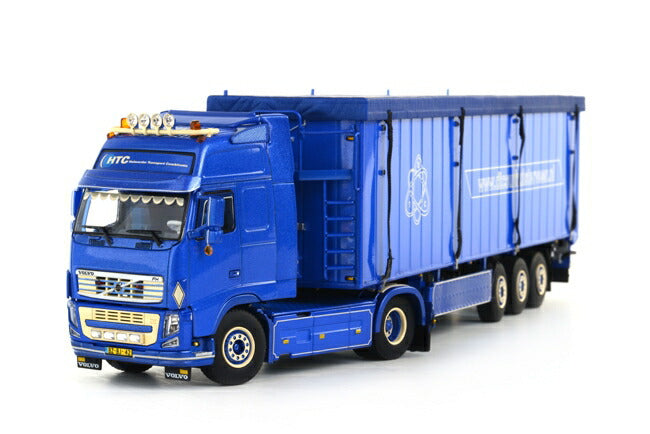 ギャラリービューアに画像をロードする, Edwin Fennema VOLVOボルボ FH3 Globetrotter Cargo Floor Trailerトレーラー 3軸 /WSI 1/50 建設機械模型　ミニカー
