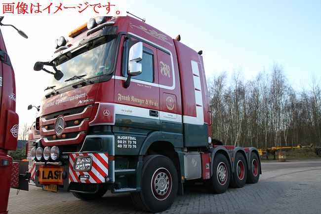 【予約】10-12月以降発売予定Norager メルセデスアクトロス トラクタヘッド トラック /WSI 1/50 建設機械模型　ミニカー