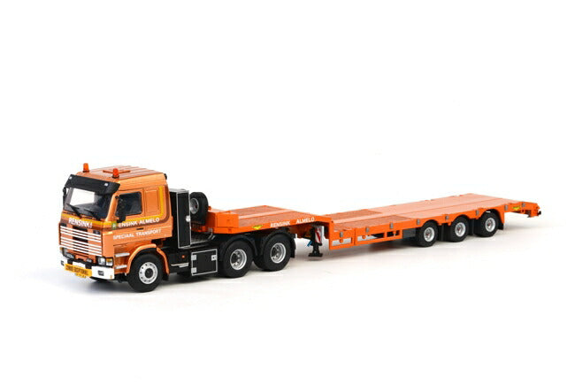 ギャラリービューアに画像をロードする, Rensink SCANIAスカニア R113/R143 ノーテブーム 底床セミ 3軸 トレーラー トラック /WSI 1/50 建設機械模型　ミニカー
