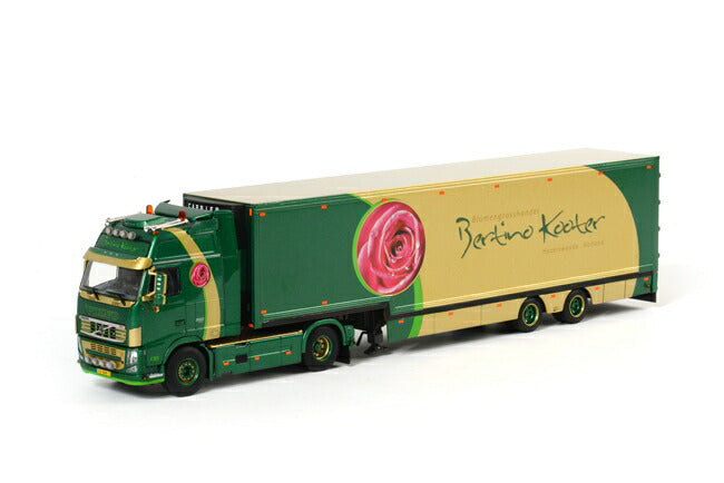 Bertino Kooter VOLVOボルボ FH3 Globetrotter XXL セミボックストレーラー　トラック /WSI 1/50 建設機械模型　ミニカー