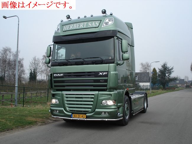 ギャラリービューアに画像をロードする, 【予約】12月以降発売予定 Herbert Sas DAF XF 105 Super Space Cab リーファートレーラーキャリア 3軸　トラック トレーラー/WSI 1/50 建設機械模型　ミニカー
