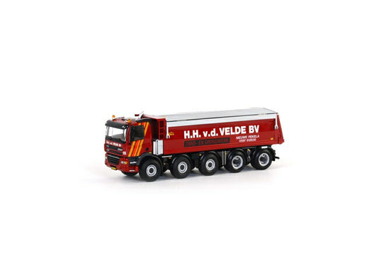 H.H. v.d. Velde GINAF Tipper 5軸 ダンプトラック/WSI 1/50 建設機械模型　ミニカー