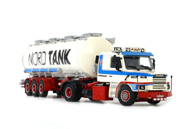 ギャラリービューアに画像をロードする, Nord Tank Scaniaスカニア 3 Tanker Liquid 3軸 トラック　/WSI 1/50 建設機械模型　ミニカー
