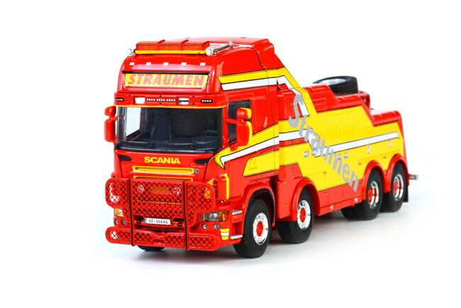 ギャラリービューアに画像をロードする, Straumen SCANIAスカニア R Topline Falkom トラクタヘッド　トラック/WSI　1/50 建設機械模型　ミニカー
