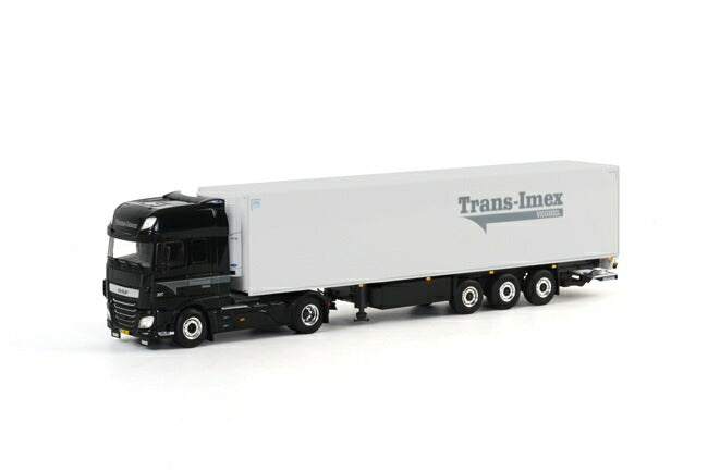 ギャラリービューアに画像をロードする, Trans Imex DAF new XF SSC リーファートレーラーキャリア　3軸 トラック/WSI　1/50 建設機械模型　ミニカー
