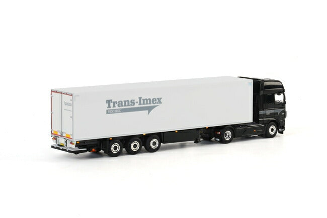 ギャラリービューアに画像をロードする, Trans Imex DAF new XF SSC リーファートレーラーキャリア　3軸 トラック/WSI　1/50 建設機械模型　ミニカー
