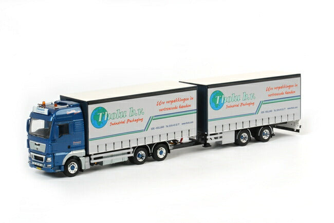 Tholu MAN TGX XXL Combi トラック/WSI　1/50 建設機械模型　ミニカー